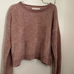 Pink Fleece Long Sleeve Top